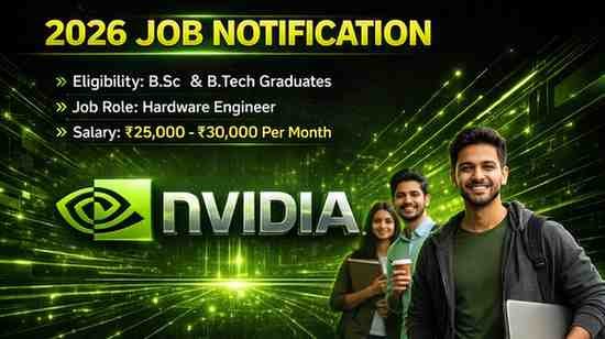 NVIDIA Recruitment 2026 NExT Program for Engineering Freshers in India